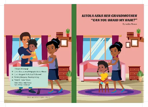 [0001] Kitola asks grandmother to braid har hair